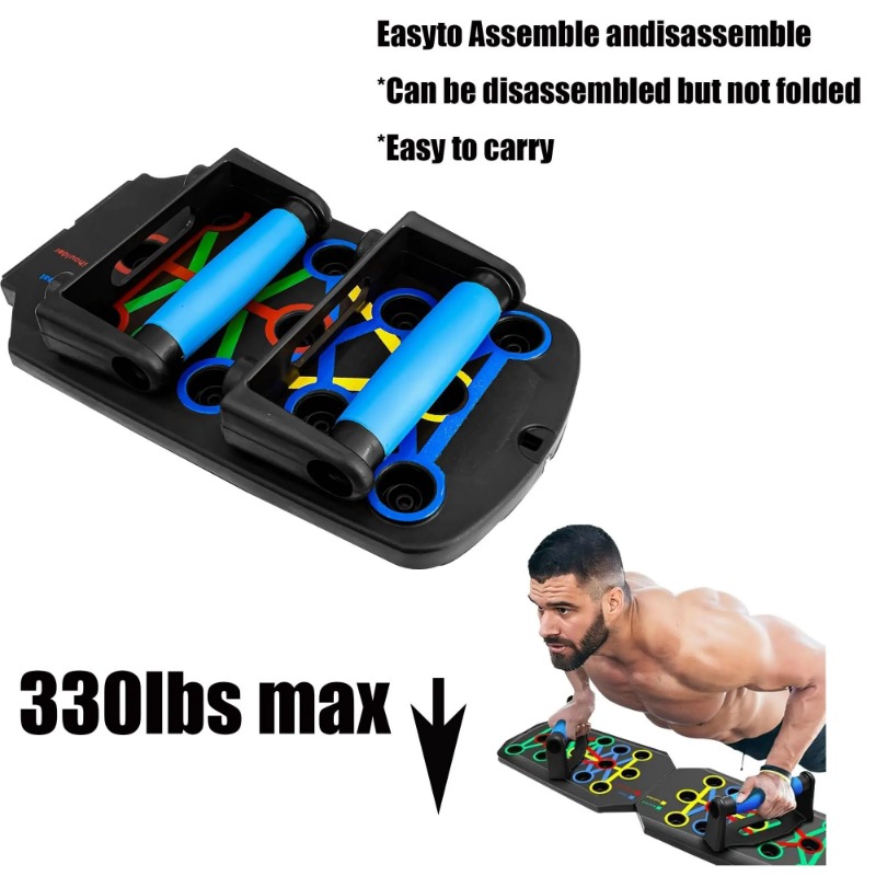 Papan Push Up Lipat dengan Tal - Home Gym Academy ulasan dan harga