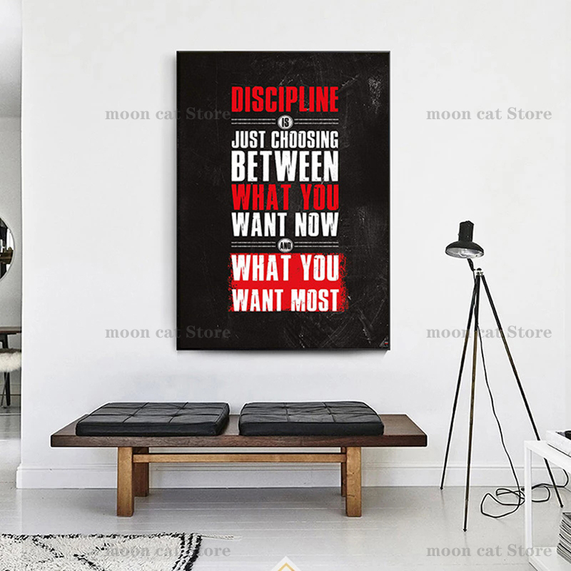 Poster Olahraga Fitness Poster - Home Gym On Wall ulasan dan harga