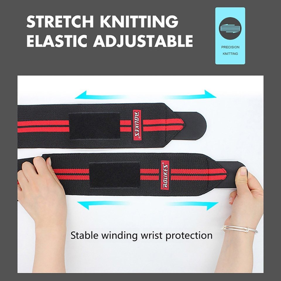 AOLIKES Pembalut Pergelangan T - Lifting Straps Wrist ulasan dan harga